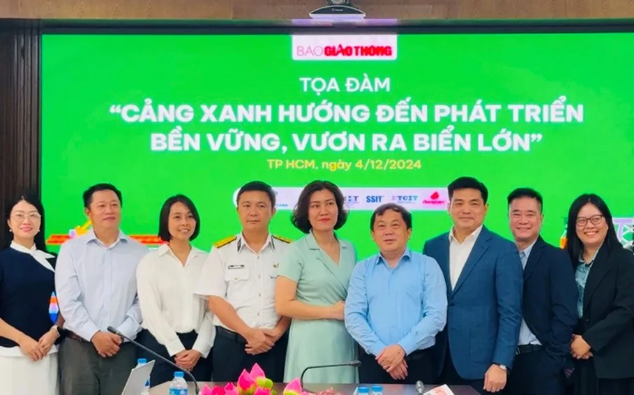 Toạ đàm cảng xanh 2024:Xu hướng tất yếu cho sự phát triển bền vững của ngành hàng hải