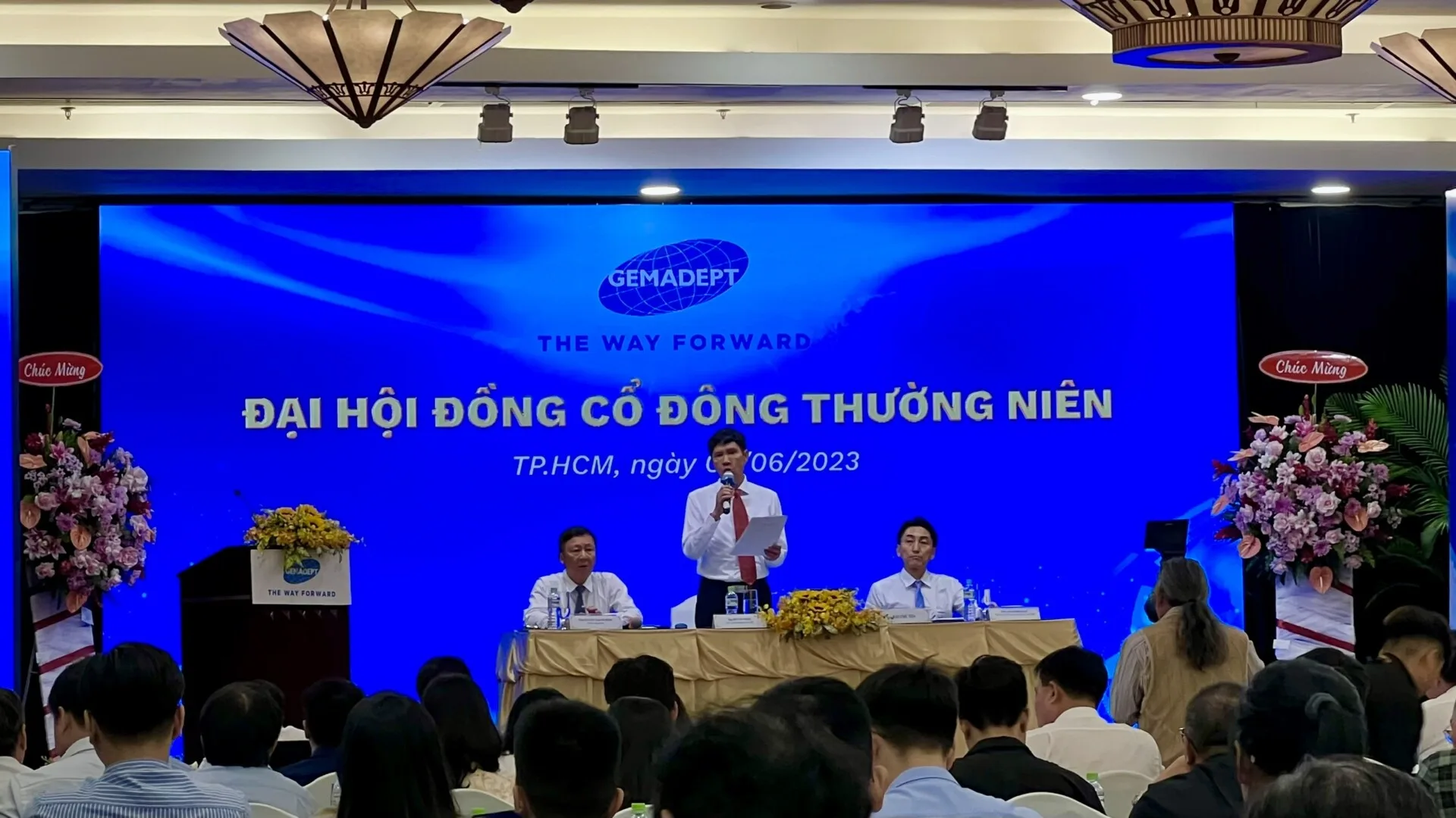 ĐHĐCĐ Gemadept:  Tiếp tục lên kế hoạch mở rộng cảng Gemalink và Nam Đình Vũ