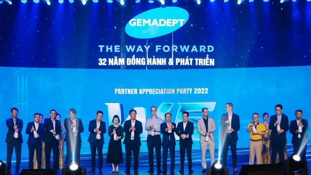 Gemadept tri ân đối tác 32 năm đồng hành và phát triển